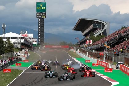 5 Daagse vliegreis Formule 1 Spanje per Transavia vanaf Rotterdam (circuitbezoek (vr/za/zo) op basis van HALFPENSION 3* hotel Malgrat de Mar (29 mei t/m 2 juni 2025) 